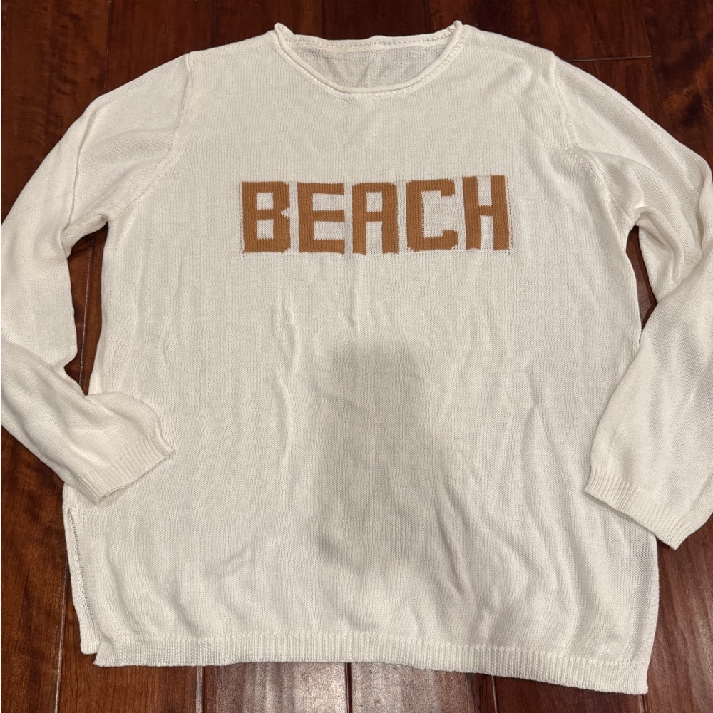 Cotton Light Beach Sweater